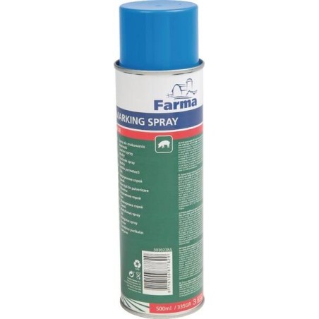 Spray de marquage bleu 500mL FARMA 303023FA
