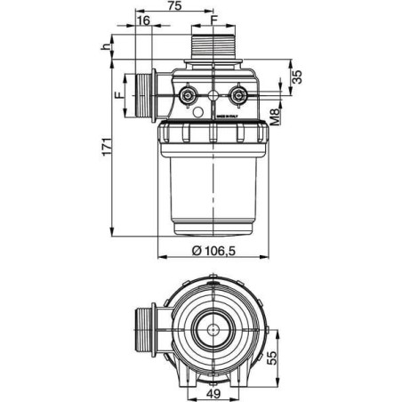 Saugfilter ARAG 3122058