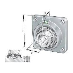 Housing unit RCJ FFAG INA RCJ45