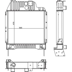 Radiator UNIVERSAL 3618630M92N