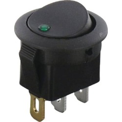 Rocker switch green LED UNIVERSAL EL192181