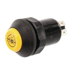 Push switch Differential lock round'yellow PNEUTRON