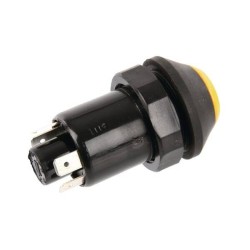 Push switch Differential lock round'yellow PNEUTRON