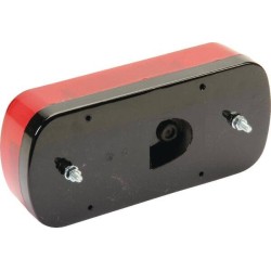 Rear light rectangular 12V red/amber bolt on'218xMidipoint