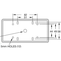 Luz trasera TOR2445 BRITAX TOR2445