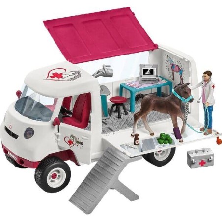 Camion de vétérinaire miniature SCHLEICH 42370SCH