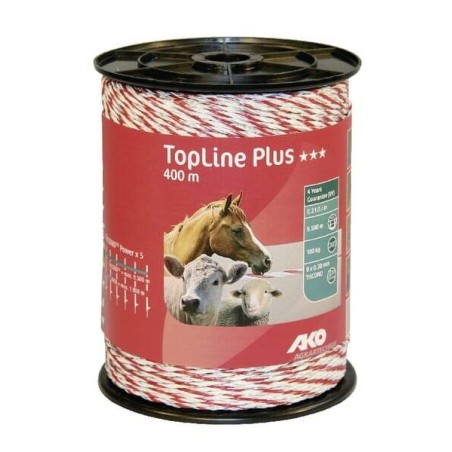 Fence polywire white/red 400m AKO 449523