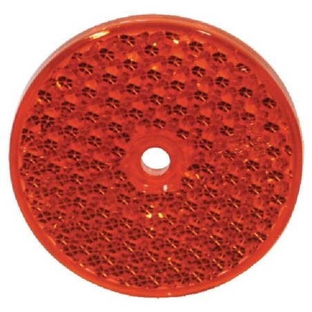Catadioptre rond rouge diamètre 60mm à visser JOKON 300003000