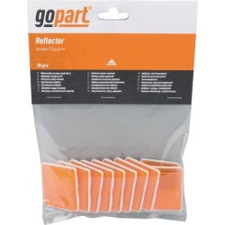 Reflector naranja rectangular GOPART LA75011