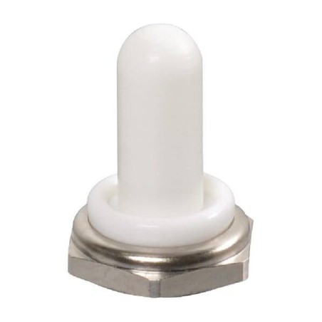 White switch cap 12 mm APEM U15657