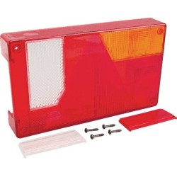 Tulipa luz trasera/dcha. rojo/transparente/ámbar