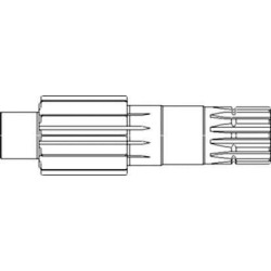 Shaft axle VAPORMATIC AV100814