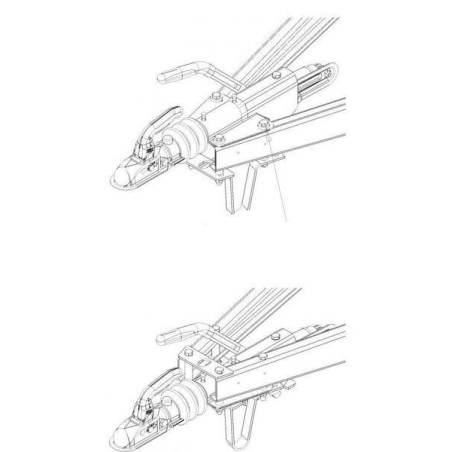 Anhängerkupplung gebremst V KF13-E KNOTT 202598001