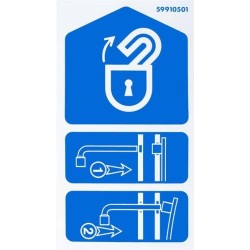 Autocollant KUHN 59910500