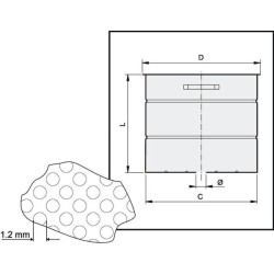 Korbfilter RVS ARAG 006960