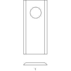 Knife mower UNIVERSEL 03014072KR