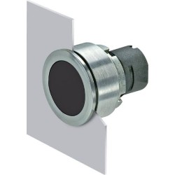 Black push button'embedded NEW-ELFIN BOUTON 030PFIN