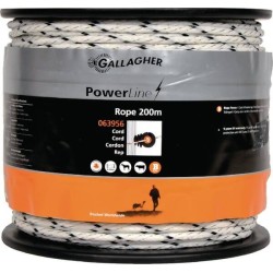 Powerline rope white 200 m GALLAGHER 063956GAL