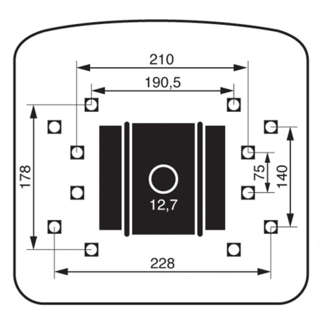 Asiento UNIVERSEL medio modelo
