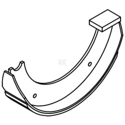 Mâchoire BPW 0203384400