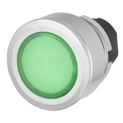 Green illuminated push button NEW-ELFIN BOUTON 030PFLIV