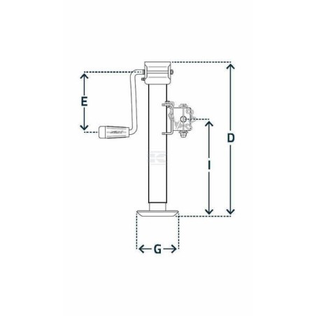 Béquille SIMOL 1280101118
