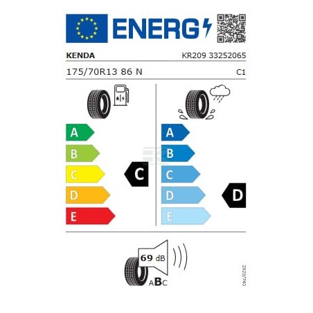 Pneu KENDA 17570R13KR209