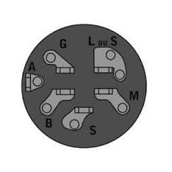 Switch Cle 6 Bornes MTD 7251396 - 725-1396 - 9251396 -