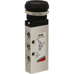Valve 5/2 pushbutton CAMOZZI 358896