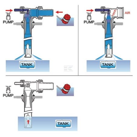 Quick coupling ejector D.40 L.P. ARAG 500140AKB