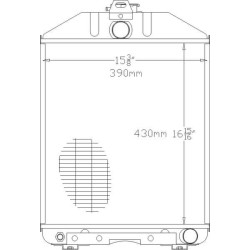 Radiator Renault UNIVERSAL 7700013120N