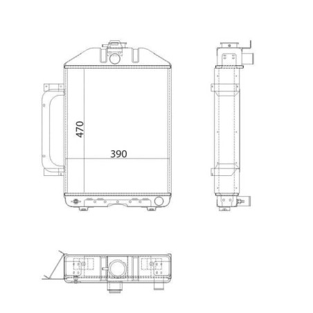 Radiateur UNIVERSEL 7700019785N