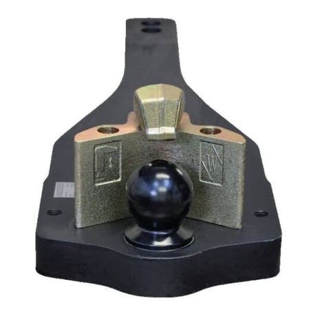 Plaque de support d'attelage 80mm WALTERSCHEID 8002900