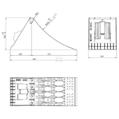 Cunei per ruote Crowny 53 giallo omologato termoplastico