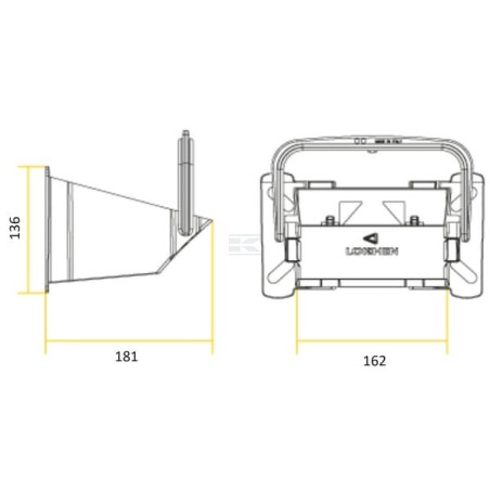 Doppelt 46 LOKHEN 600150100B