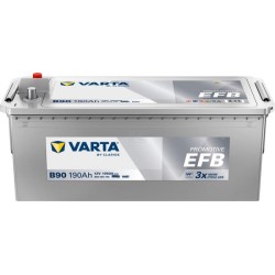 Battery 12V 190Ah 1050A B90 VARTA Dynamic EFB VARTA