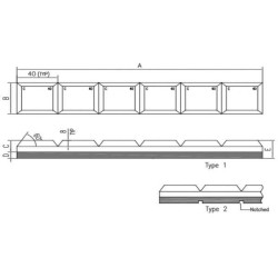 Chocky Bars eingekerbt UNIVERSAL CCB24013023N