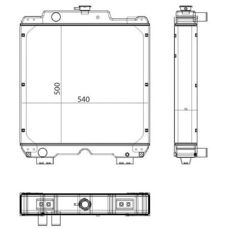 Radiator UNIVERSEL 84515498N