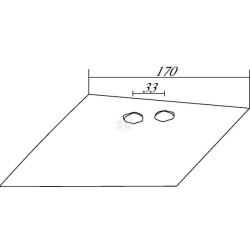 Düngereinlegerschar R. VD14/141 KRONE 9690910Z