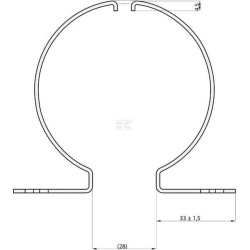 Halterband VALEO 9910059