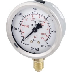 Pressure gauge WIKA B711W100600D