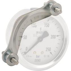 Portapiastra diametro 63 mm WIKA B711W063P