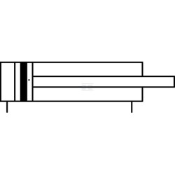 Cilindro compacto UNIVERSAL CCND6330MO