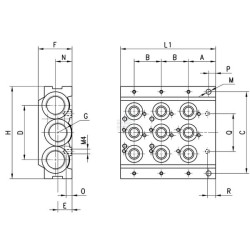 Module CAMOZZI CNVL4H3
