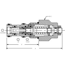 Clapet DANFOSS CP4411B0EA101