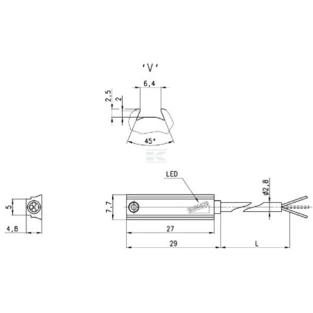 Capteur CAMOZZI CSV220