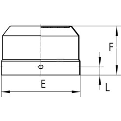 Couvercle de ventilateur UNIVERSEL EM98001WA3
