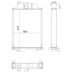 Radiateur UNIVERSEL AL37566N