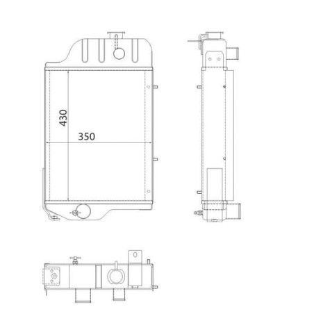 Radiateur UNIVERSEL AT20849N