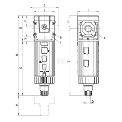 Filter CAMOZZI MD1F050